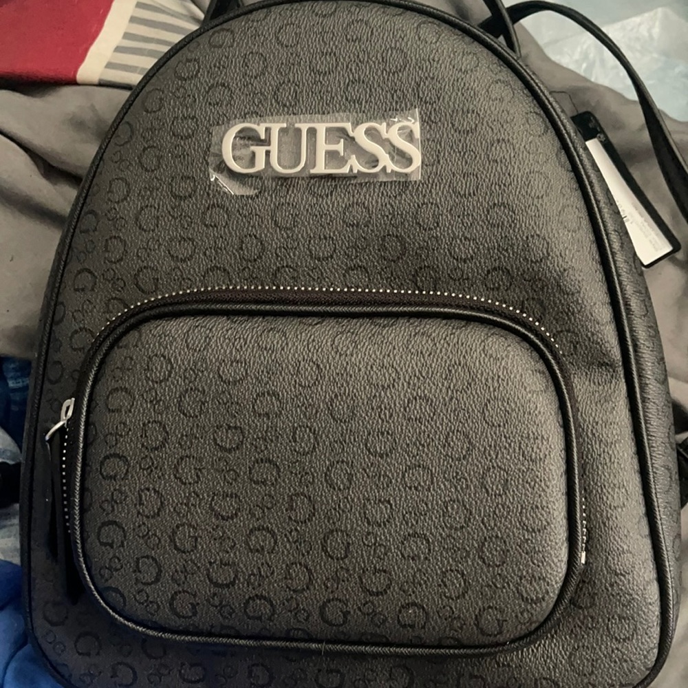 Guess beg and backpack